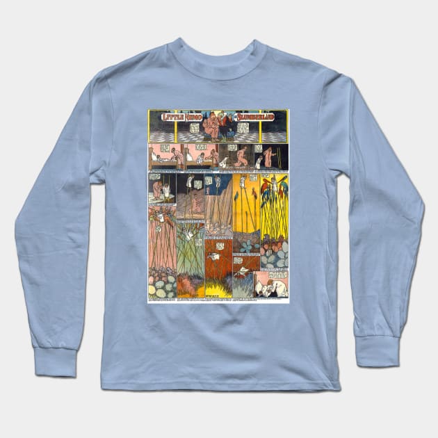 Little Nemo 1 Long Sleeve T-Shirt by Public Domain Comics